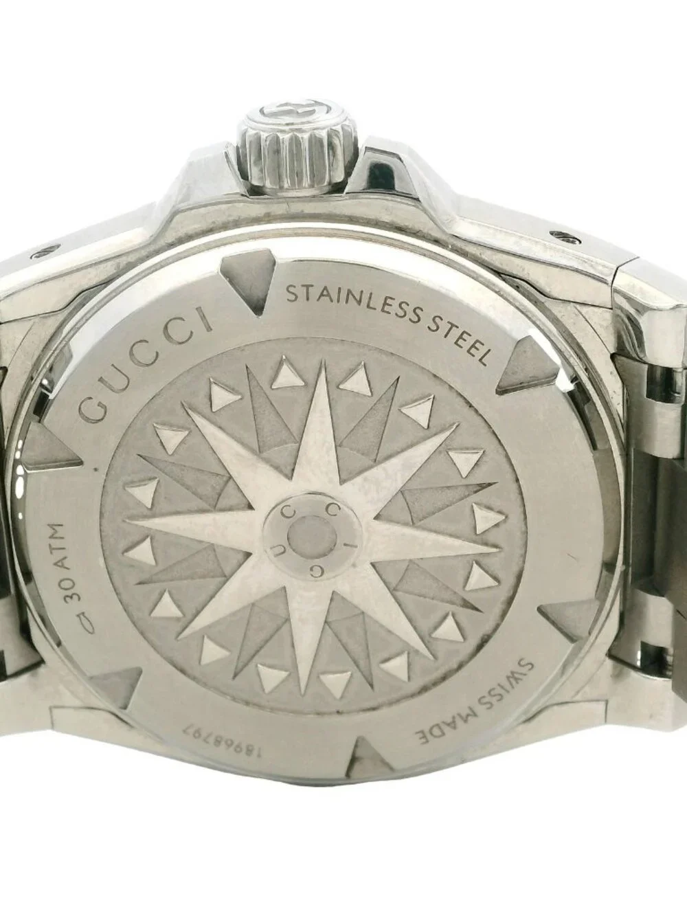 Gucci YA136363 40mm Green Dial Luxury Black Ceramic Stainless Steel Auto Watch